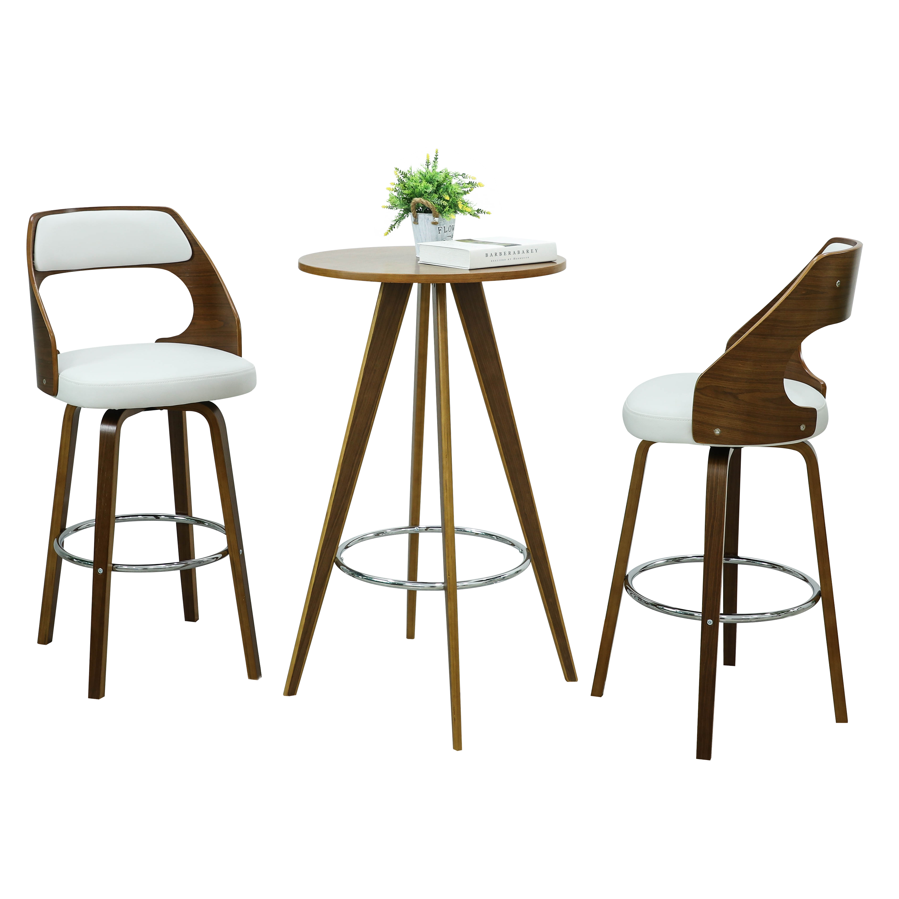 ชุดโต๊ะบาร์ไม้ รุ่น จูดี้ JUDY + คาริปโซ่ CARIPSO