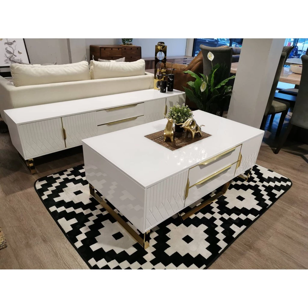 โต๊ะกลางกระจก temper glass รุ่น เอเรียน่า ARIANA