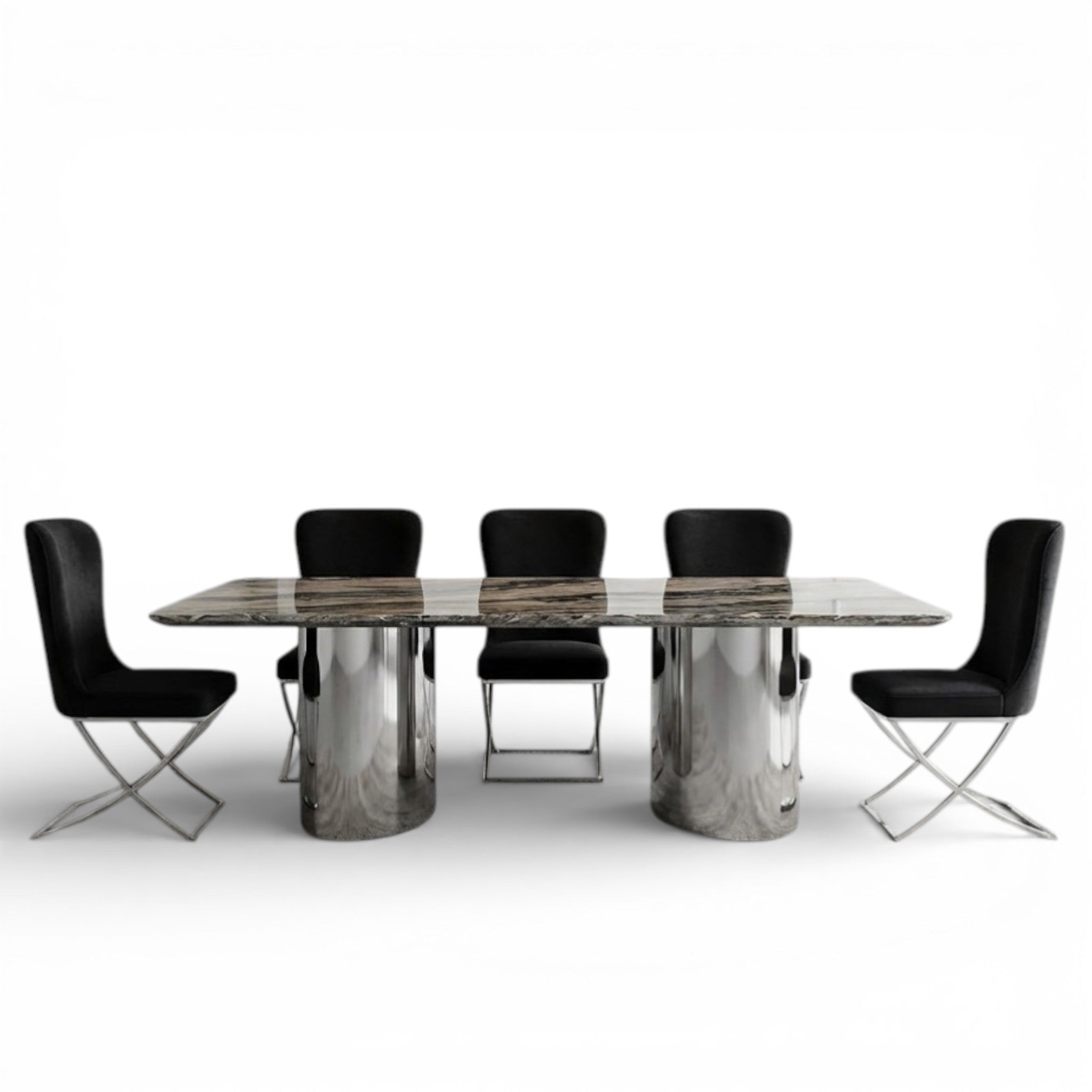 โต๊ะอาหารหินอ่อน 2.0 , 2.4 ม. รุ่น ชาร์ลีน CHARLENE