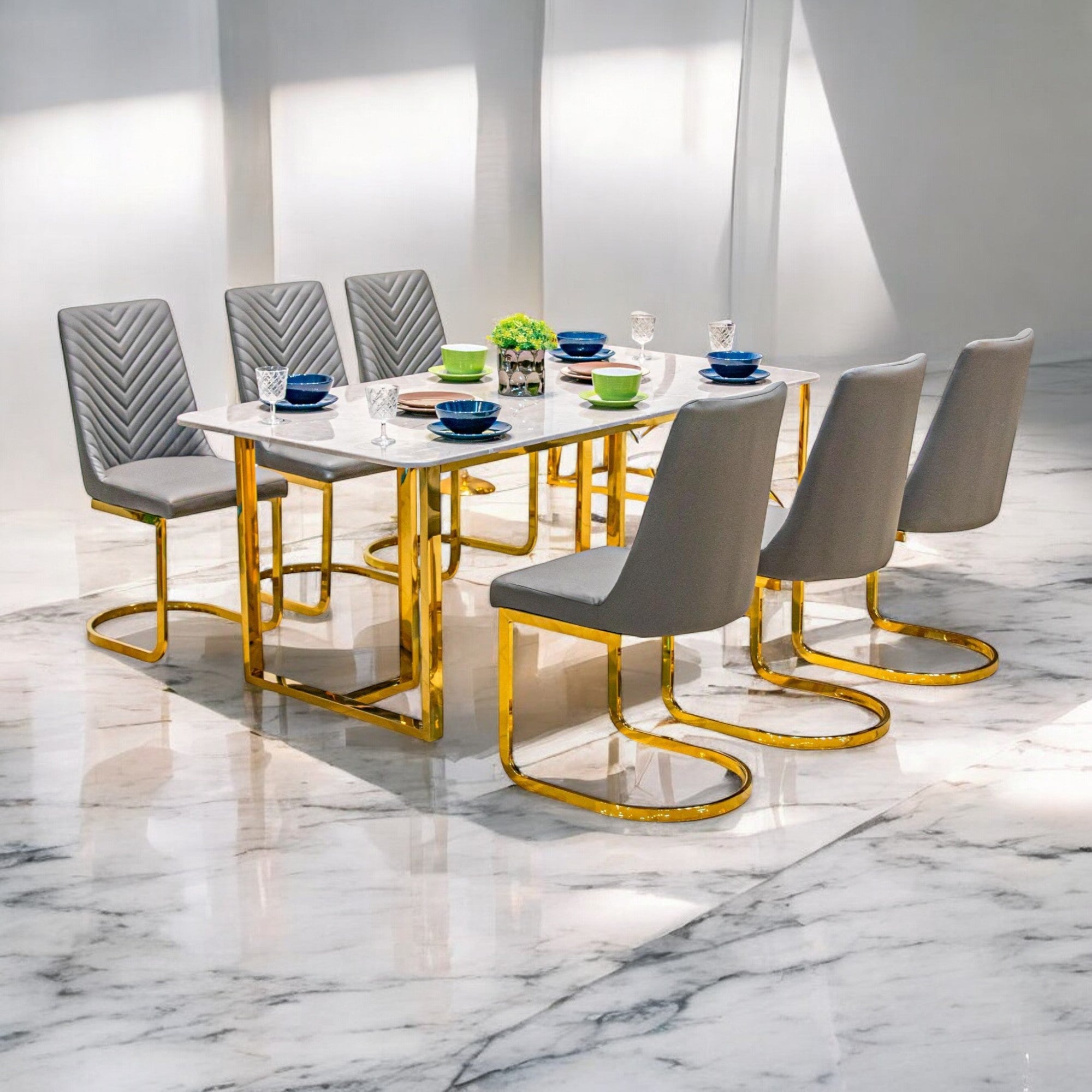 โต๊ะทานอาหาร 1.8 ม. รุ่น เอ็มม่า EMMA