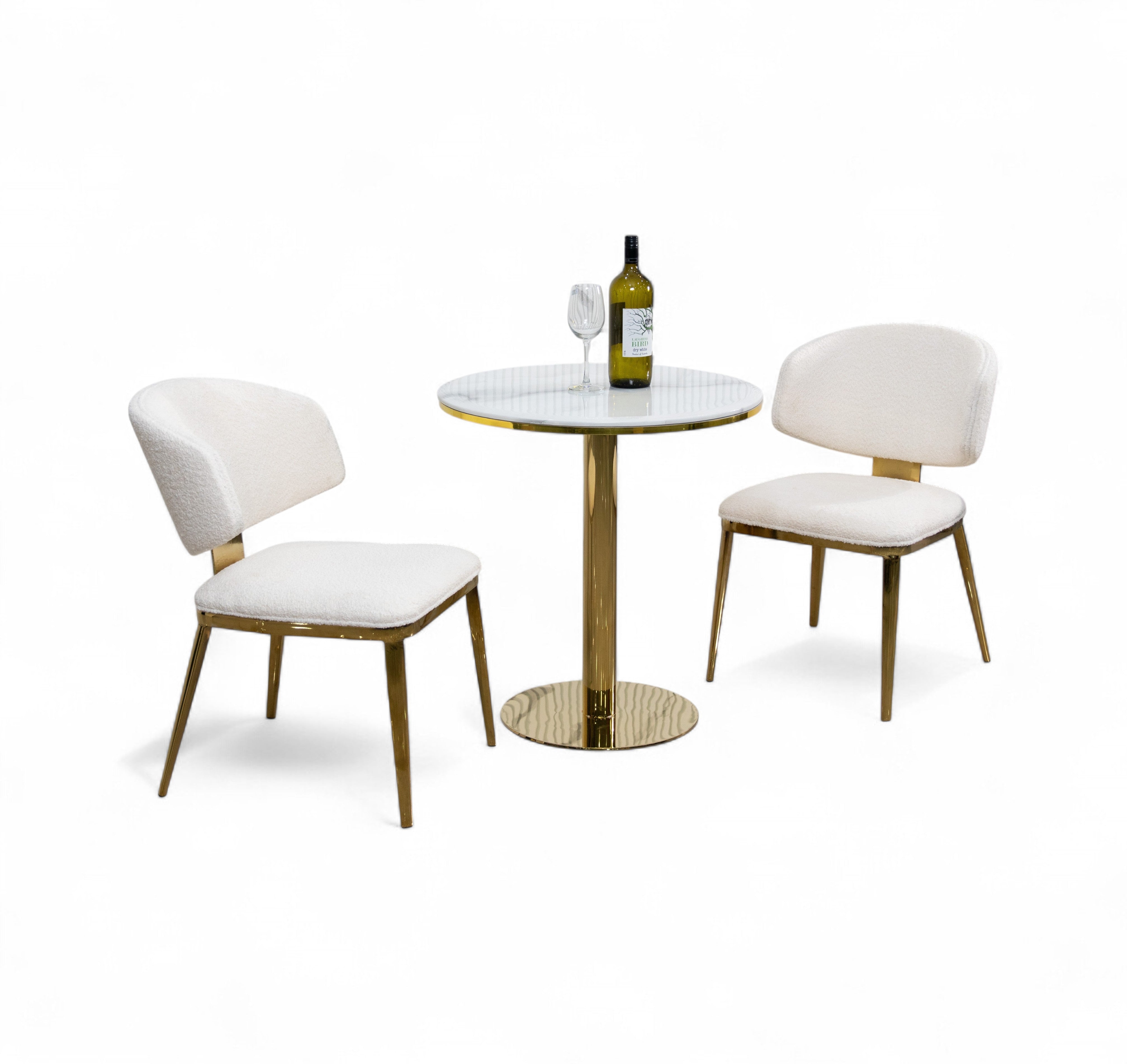 โต๊ะอาหารหิน 70x70 ซม. รุ่น ฮิวโก้ HUGO