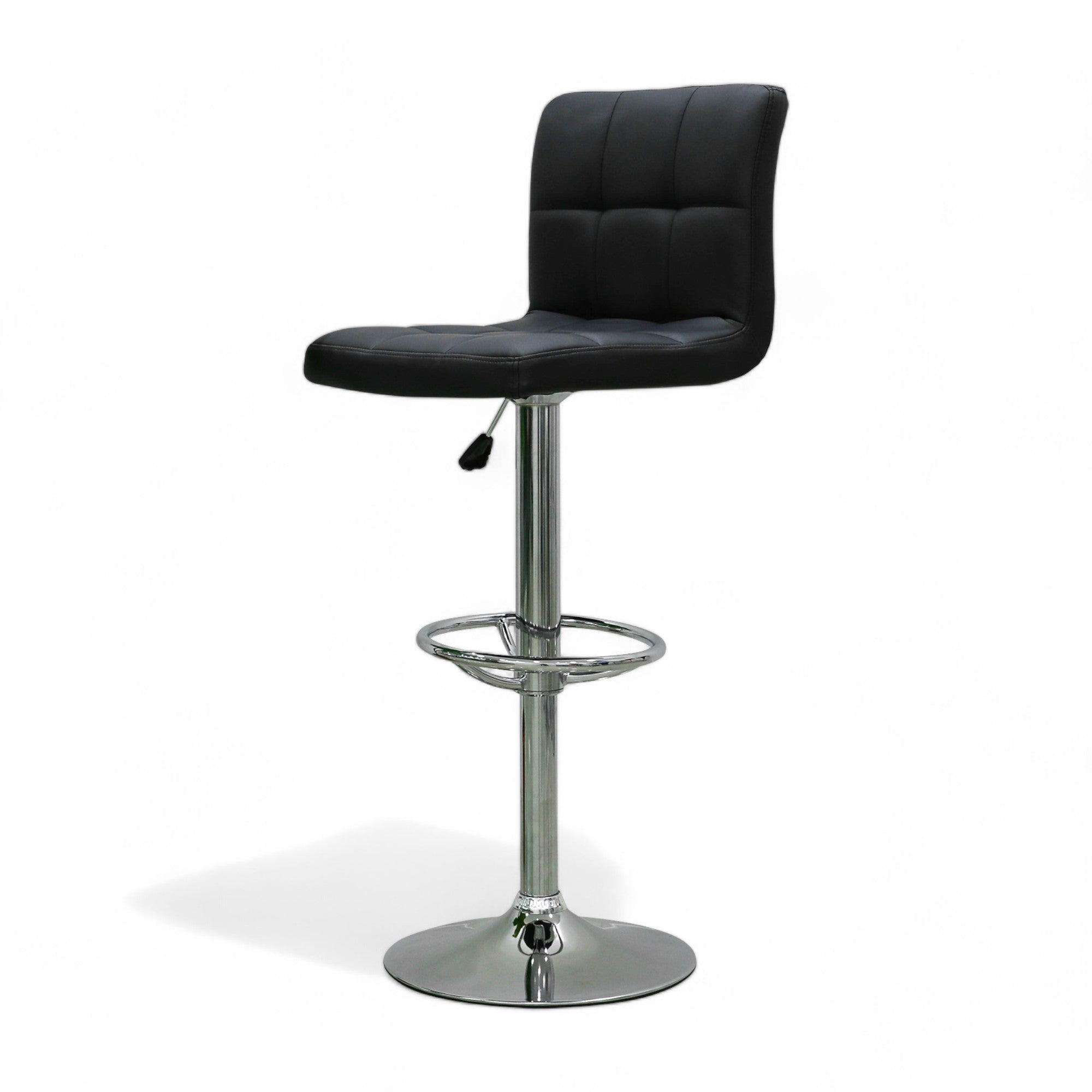 เก้าอี้บาร์ ทรงสูง ปรับระดับได้ หุ้มหนัง PU รุ่น อะตอม "ATOM"