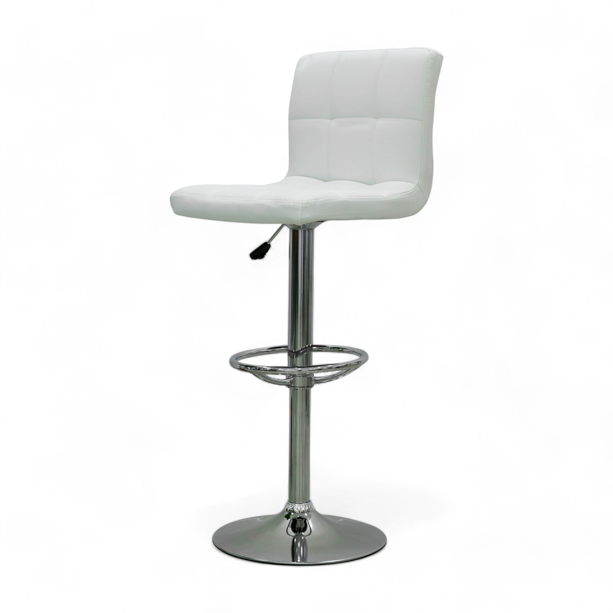 เก้าอี้บาร์ ทรงสูง ปรับระดับได้ หุ้มหนัง PU รุ่น อะตอม "ATOM"