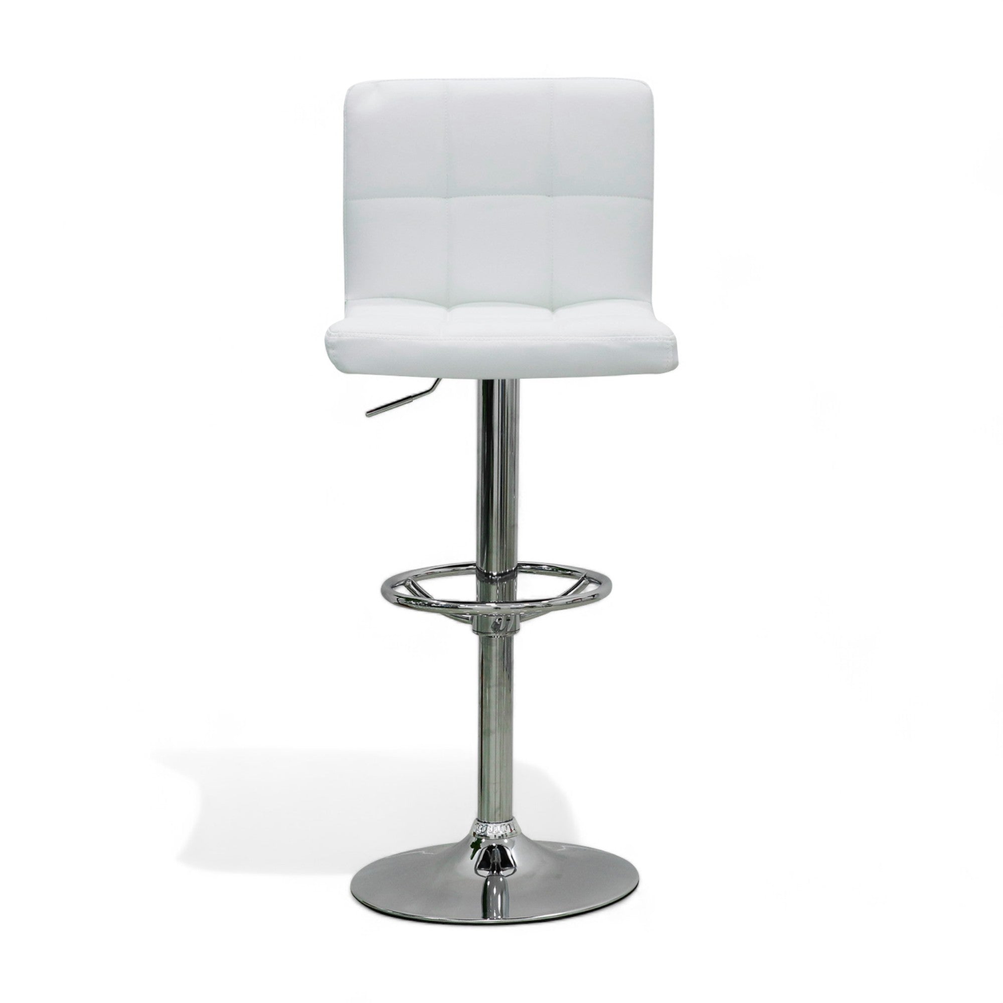 เก้าอี้บาร์ ทรงสูง ปรับระดับได้ หุ้มหนัง PU รุ่น อะตอม "ATOM"