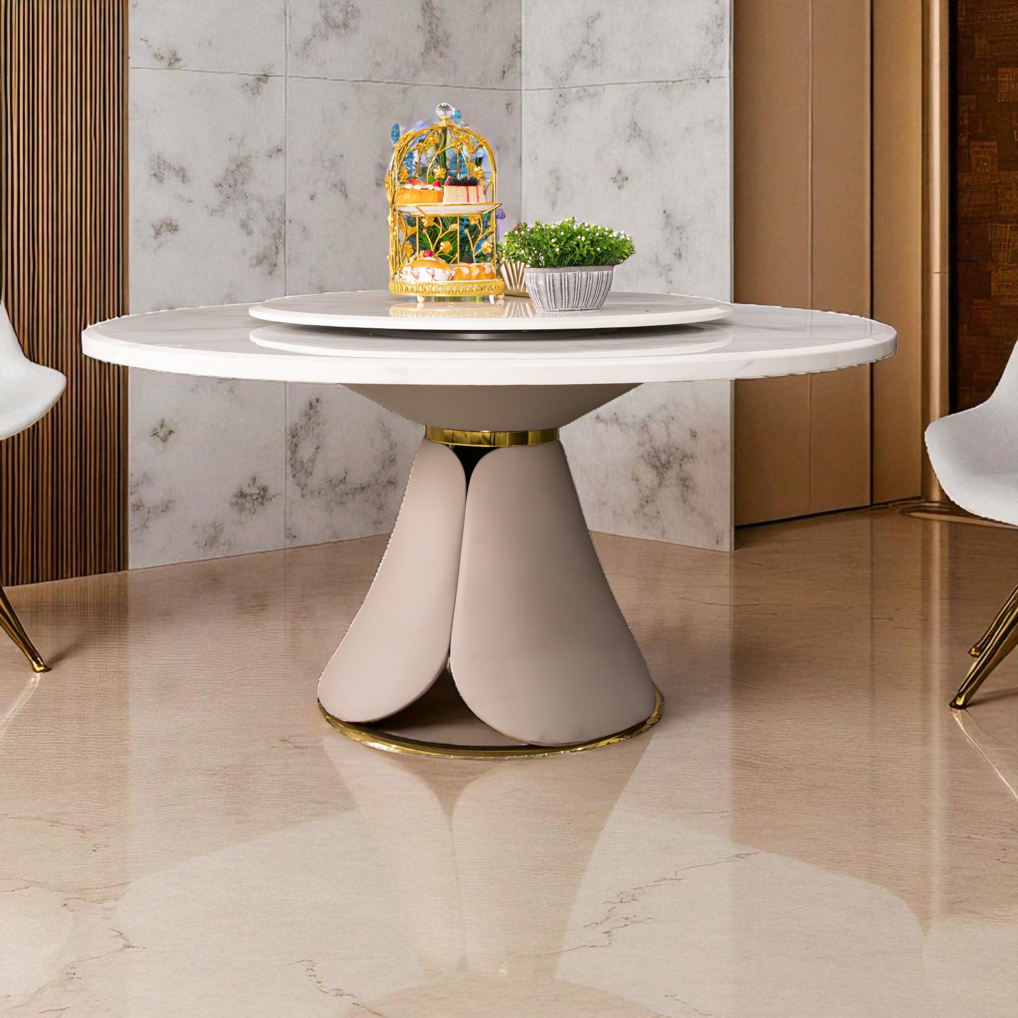 โต๊ะอาหารกลม รุ่น ดาร์เซีย DARCIA