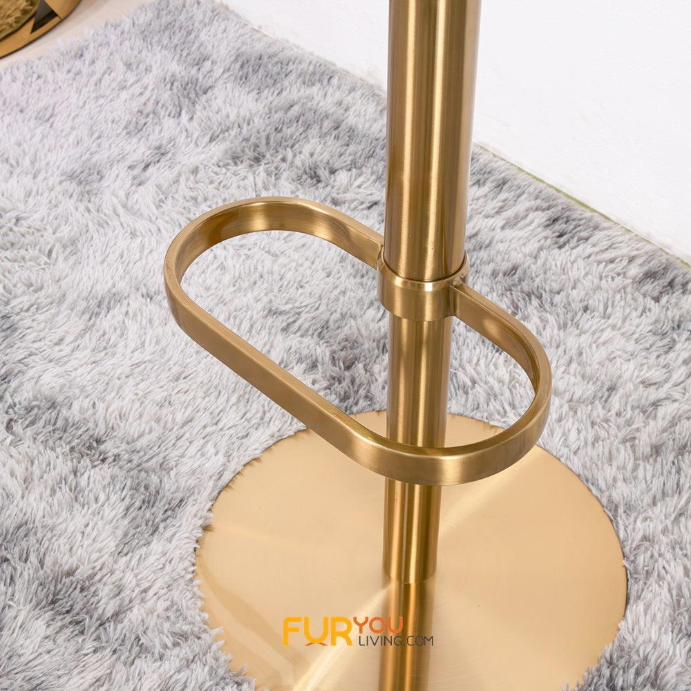 เก้าอี้บาร์ เก้าอี้บาร์พรีเมี่ยม ขาสีทอง รุ่น เชล SHELL