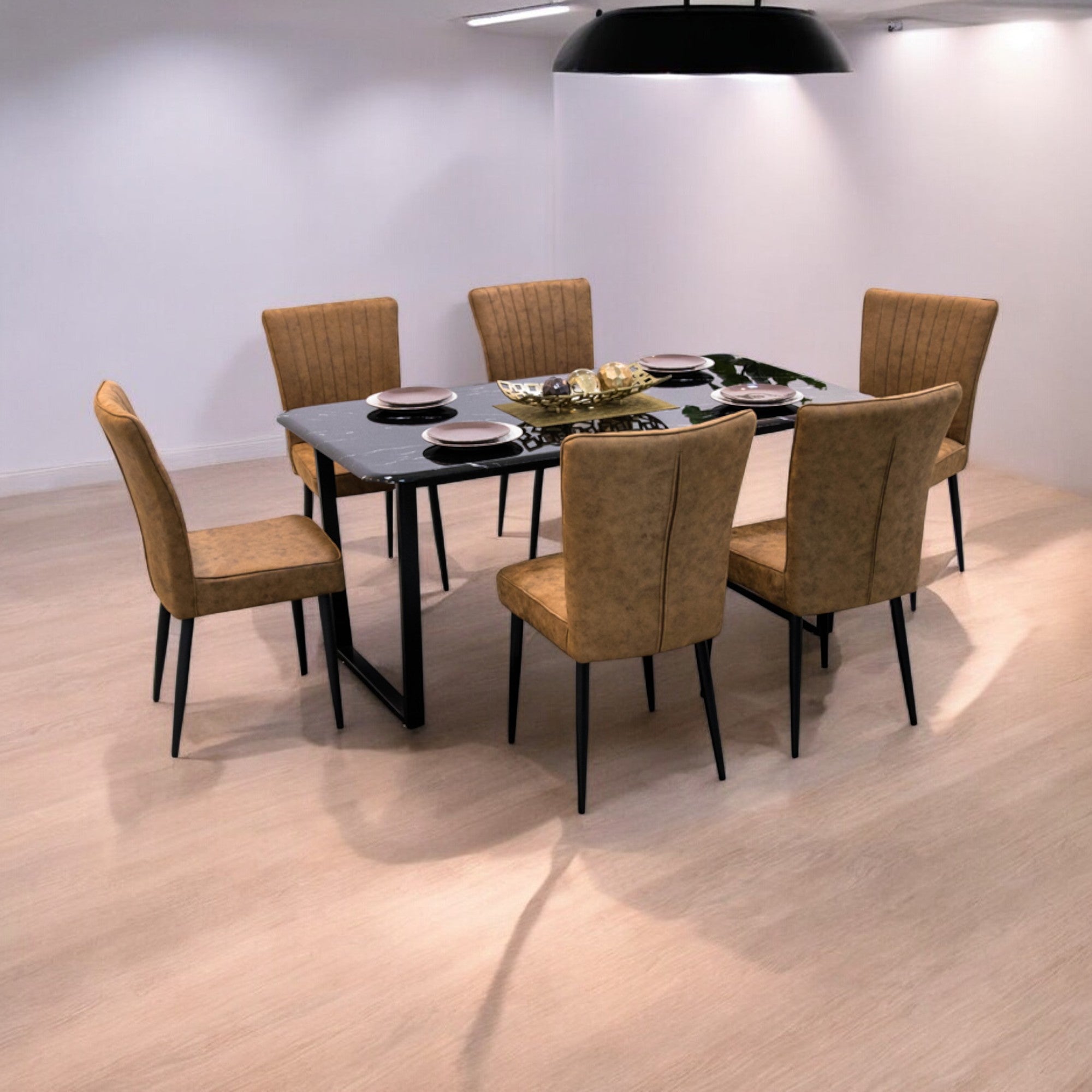 ชุดโต๊ะอาหาร 1.6 ม. รุ่น แคทเธอลีน KATHERINE