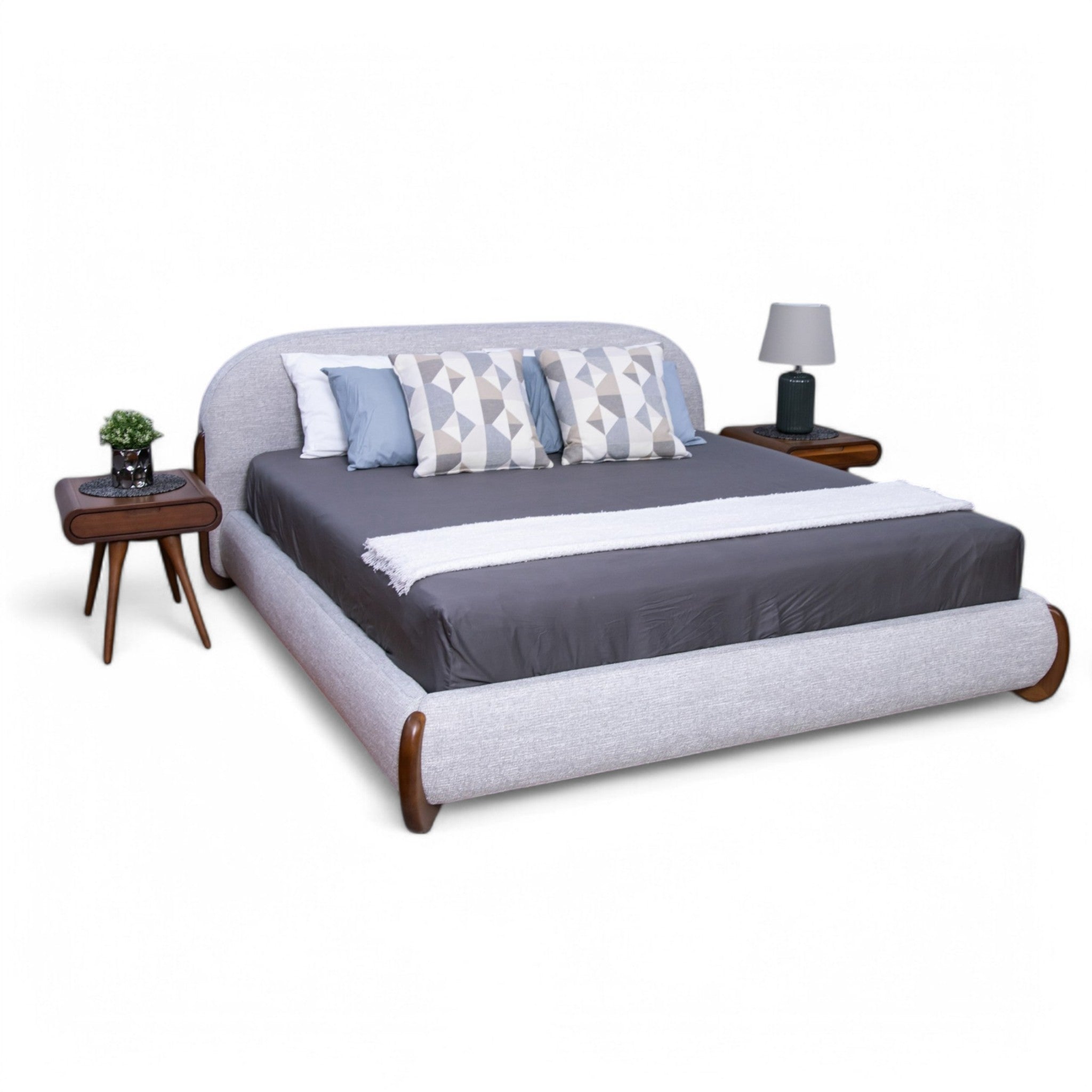 เตียงนอนผ้า "สแมนธ่า SAMANTHA" ขนาด 6 ฟุต