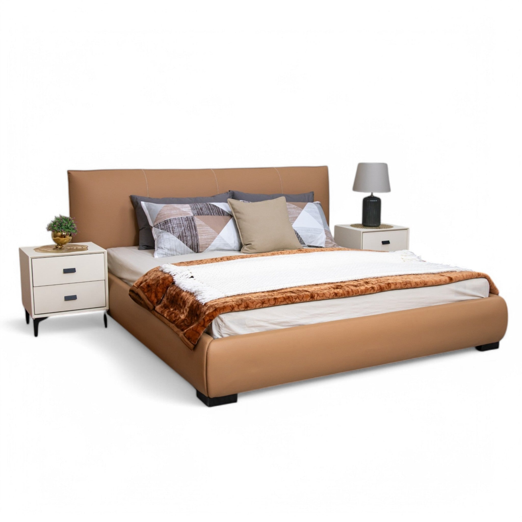 เตียงนอนหนัง PU/PVC "เฮเว่น HEAVEN" ขนาด 6 ฟุต