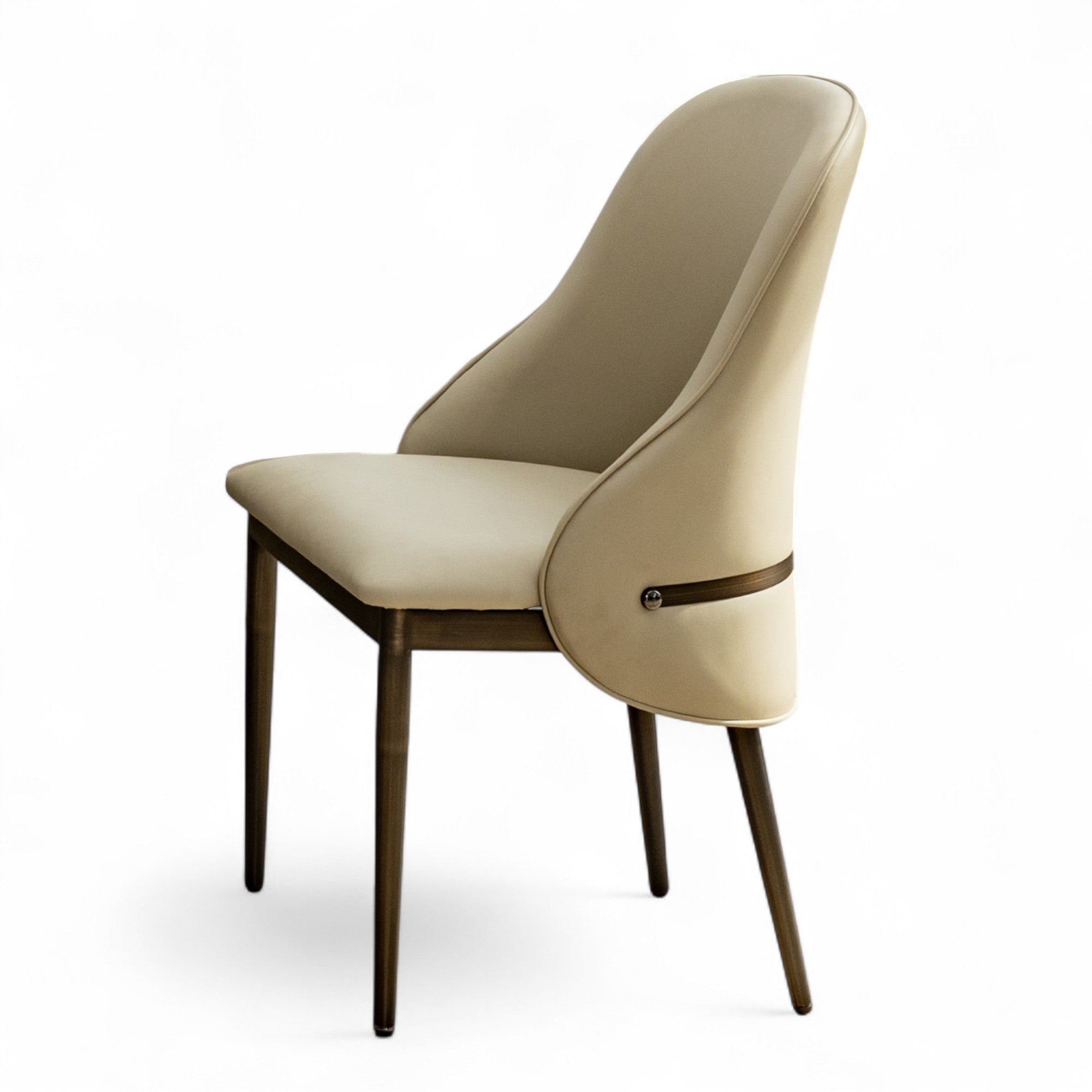 เก้าอี้อาหาร ขาสีบรอนซ์ รุ่น ป๊อปปี้ POPPY สแตนเลส 304