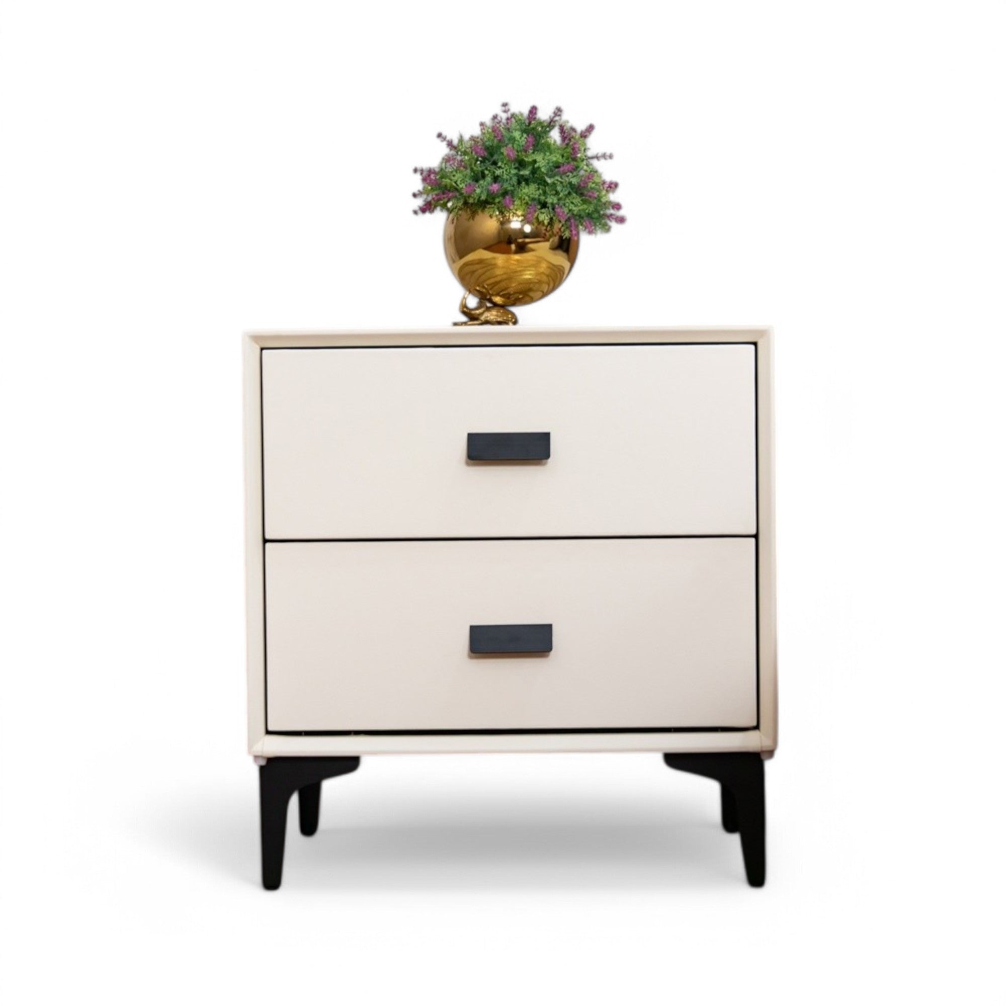 ตู้ข้างเตียง "ฮาร์เล่ HARLEY" หนัง PU – สไตล์หรูหรา