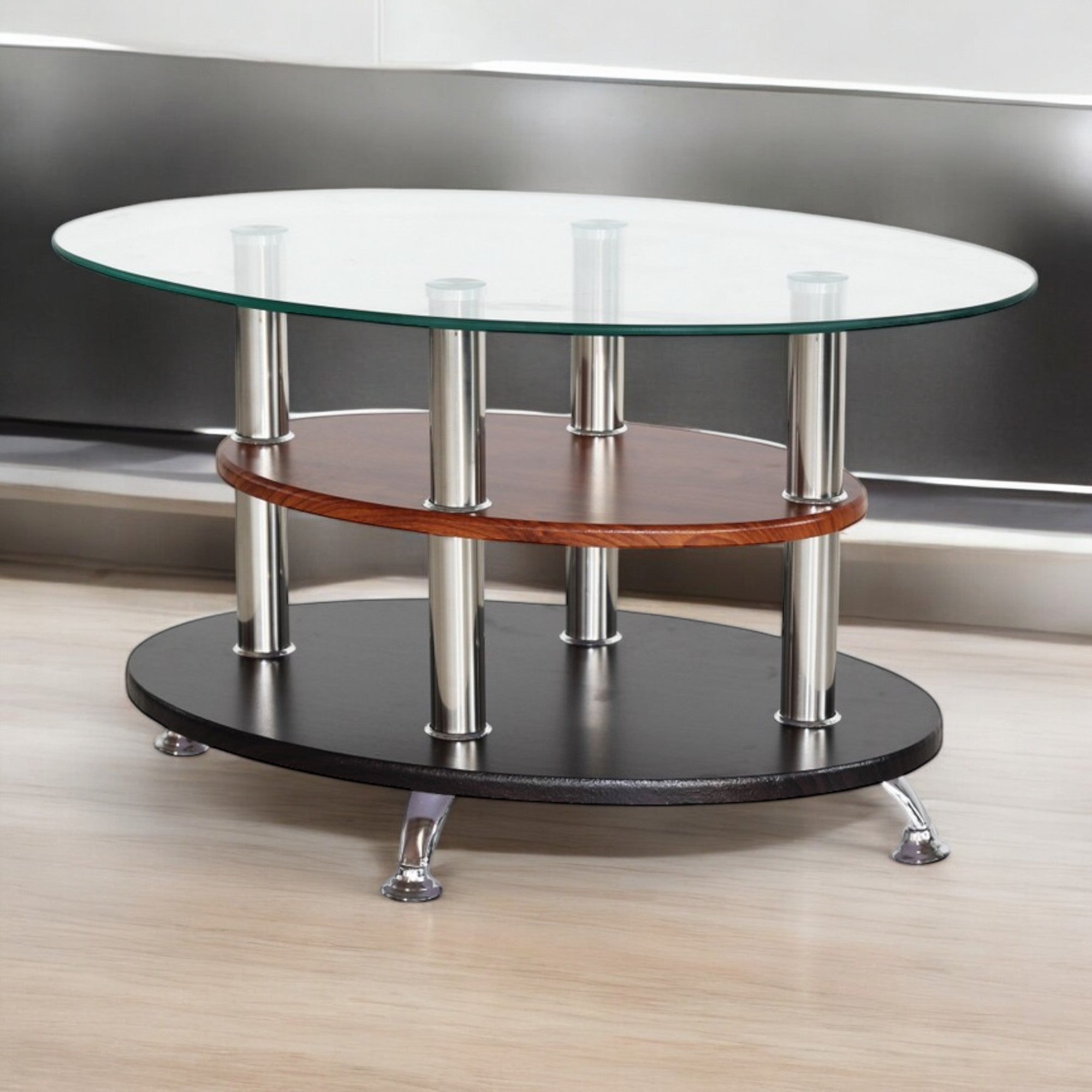 โต๊ะกลางกระจก " ฟีโก้ FEECO"