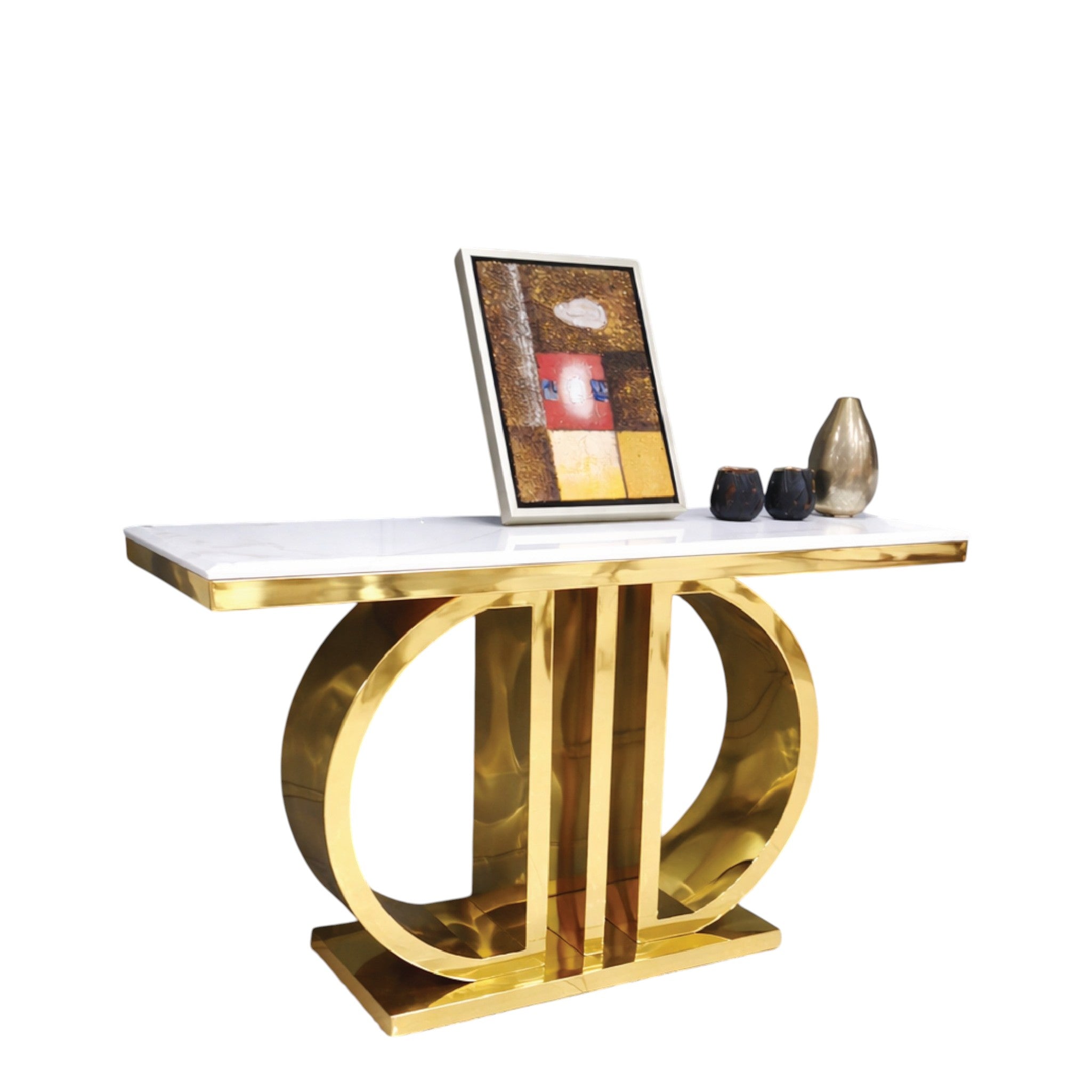 โต๊ะคอลโซลท็อปหิน 1.4 ม. รุ่น เรเดียนส์ RADIANCE