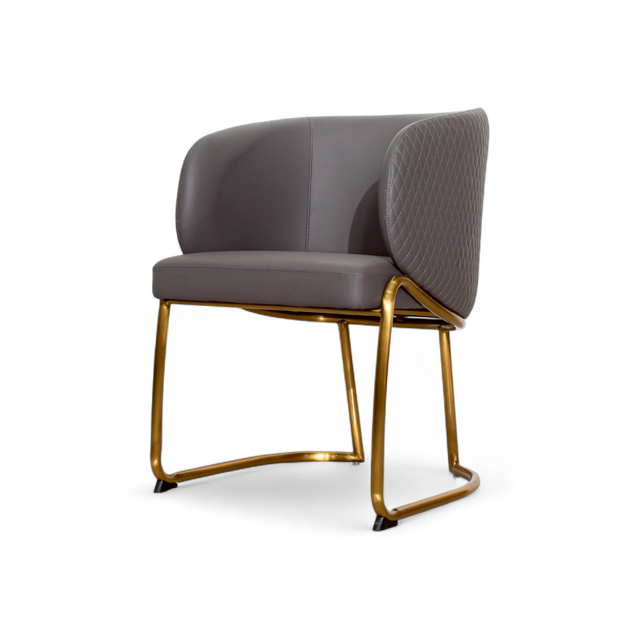 เก้าอี้อาหาร ขาสแตนเลสสีทอง รุ่น เรนนี่ RAINY