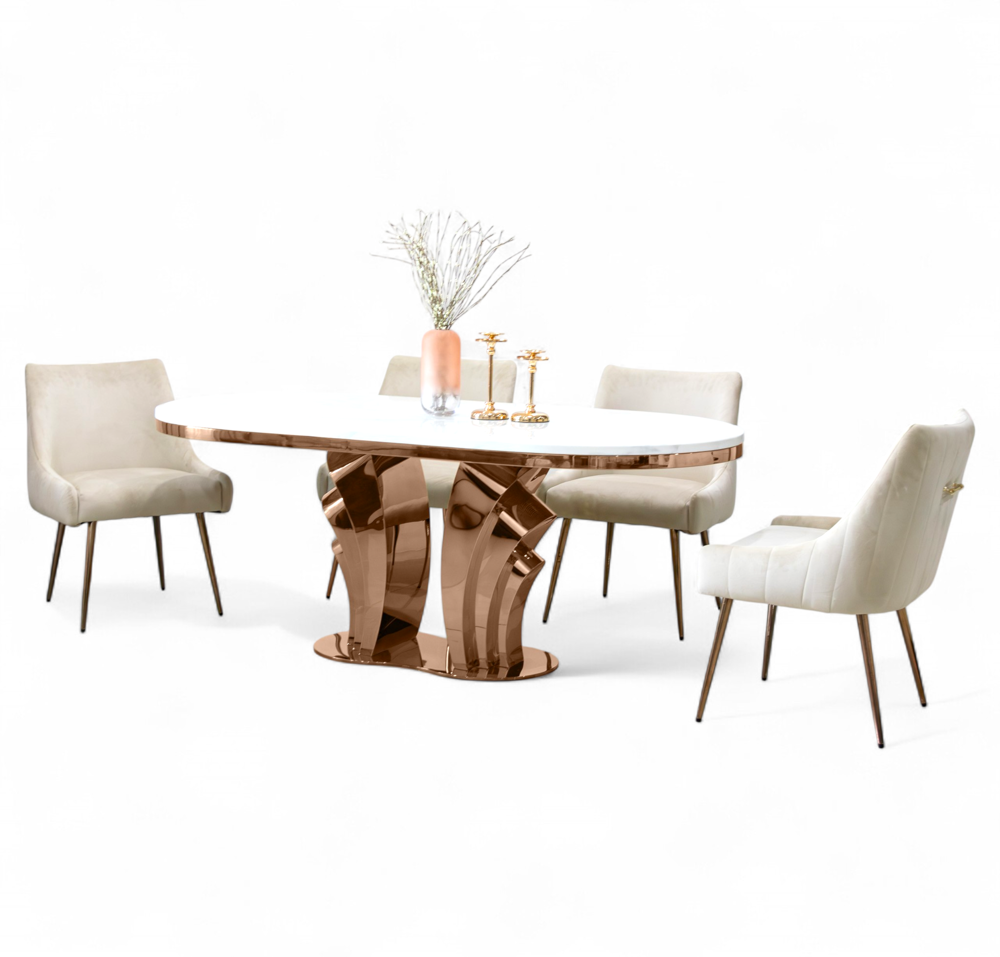 โต๊ะอาหารหินอ่อน 2.0 ม. รุ่น โรดี้ RODY