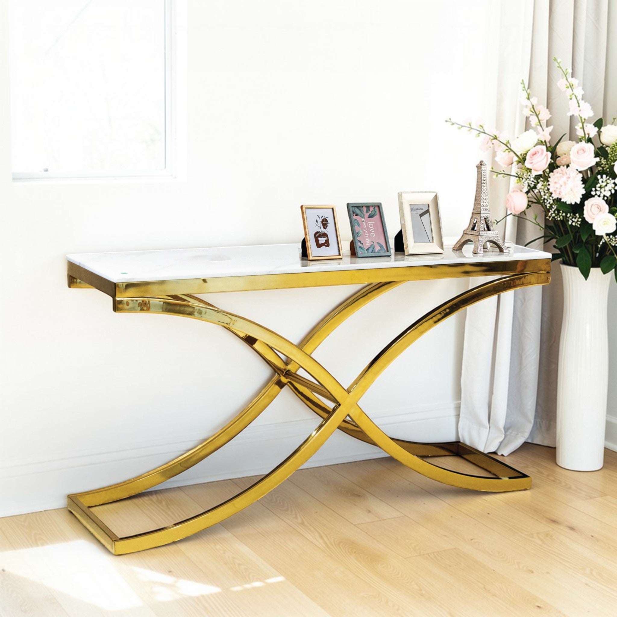 โต๊ะคอลโซลท็อปหิน 1.4 ม. รุ่น ไธรฟ์ THRIVE