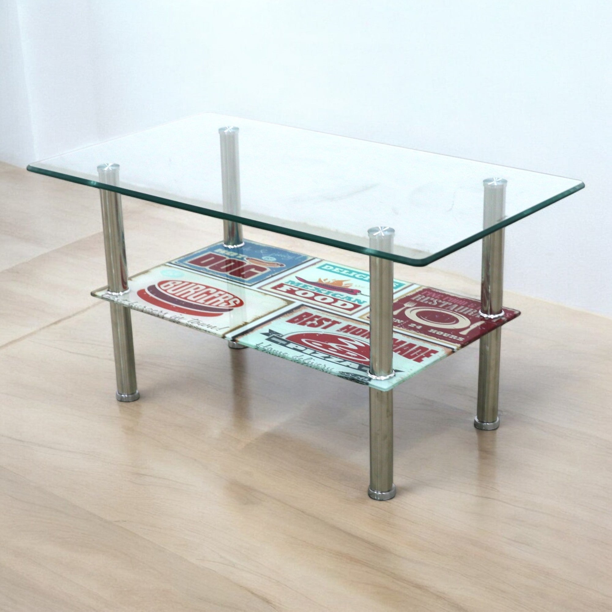 โต๊ะกลางกระจก รุ่น วิว-เอส VIEW-H