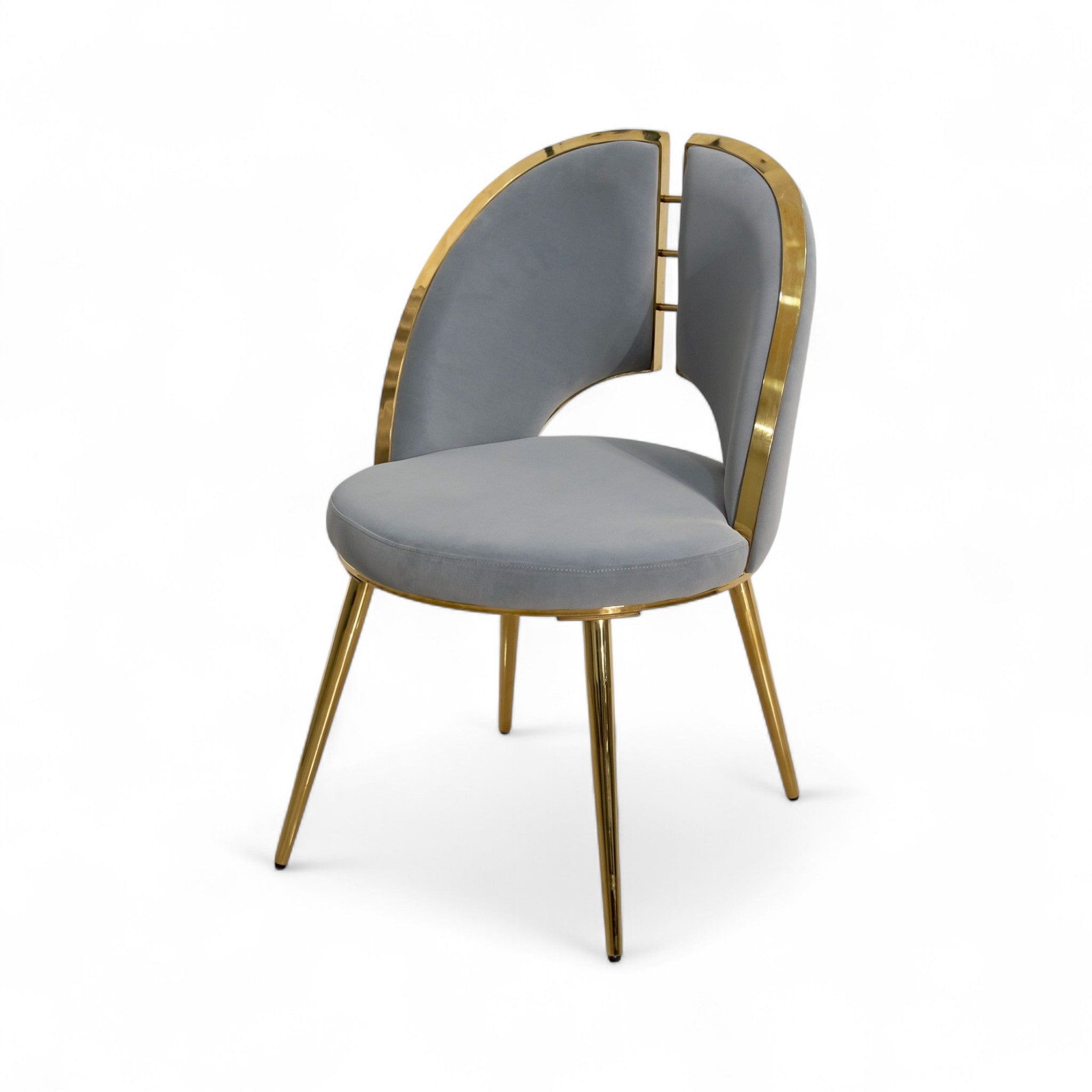 เก้าอี้อาหาร ขาสีทอง รุ่น ไวโอเล็ต Violet