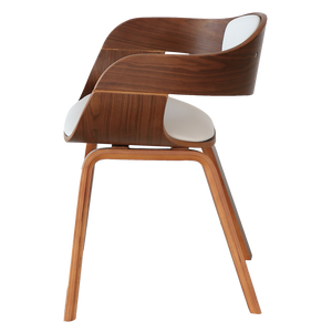 เก้าอี้บาร์ไม้/หนังPVC " ฟิซซี่ FIZZY " ขนาด 40x49x70 cm.