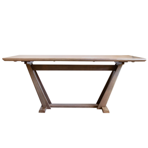 [พร้อมส่ง] ชุดโต๊ะกินข้าวไม้ยางพารา 6 ที่นั่ง รุ่น แกนดัฟ&มันเดย์ สไตล์มินิมอล ขนาด 180 ซม.