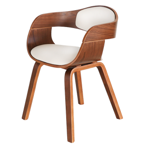 เก้าอี้บาร์ไม้/หนังPVC " ฟิซซี่ FIZZY " ขนาด 40x49x70 cm.