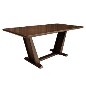 [พร้อมส่ง] ชุดโต๊ะทานอาหาร ชุดโต๊ะกินข้าว ไม้ยางพาราทั้งชุด พรร้อมเก้าอี้ 6 ที่นั่ง หมุนได้ 360 องศา รุ่น แกนดัลฟ์ GANDALF