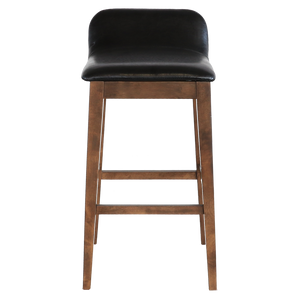 เก้าอี้บาร์ เก้าอี้บาร์ไม้ ทรงสูง เบาะผ้า/ปนัง PU รุ่น เฟ็นเน็ค "Fennec"