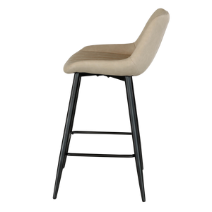 เก้าอี้บาร์ โครงเหล็ก หนัง PVC " โมซิส MOSIS