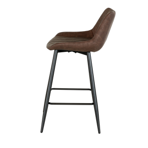 เก้าอี้บาร์ โครงเหล็ก หนัง PVC " โมซิส MOSIS