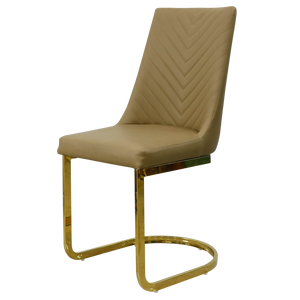 [พร้อมส่ง] ชุดโต๊ะอาหาร รุ่น EMMA ขา Rose Gold (โต๊ะ 1 ตัว + เก้าอี้ AVERY 6 ตัว)  เลือกสีเก้าอี้ได้