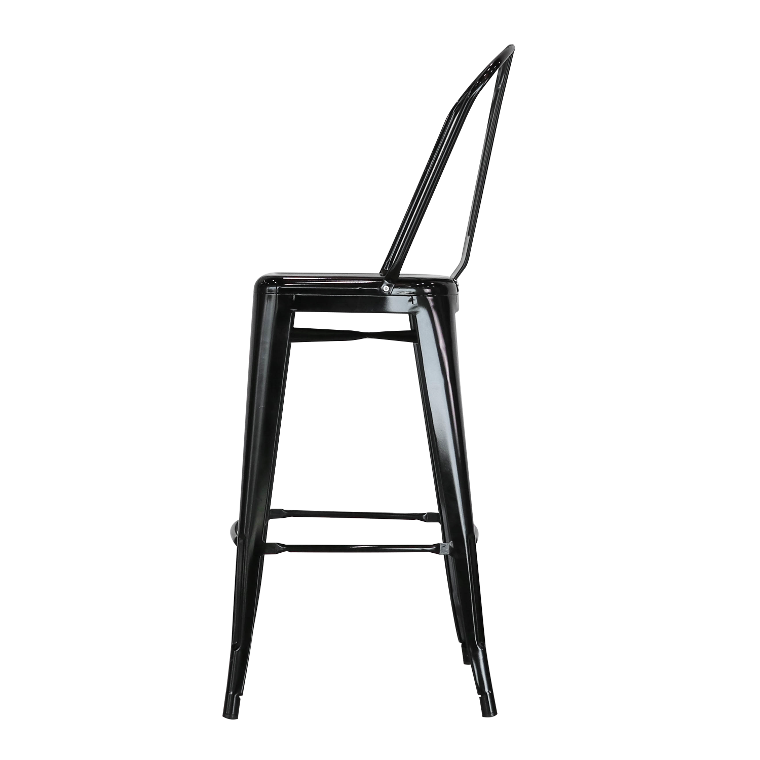 เก้าอี้บาร์ เก้าอี้บาร์เหล็ก ทรงสูง รุ่น แก็บโบร์ "Gabbro"