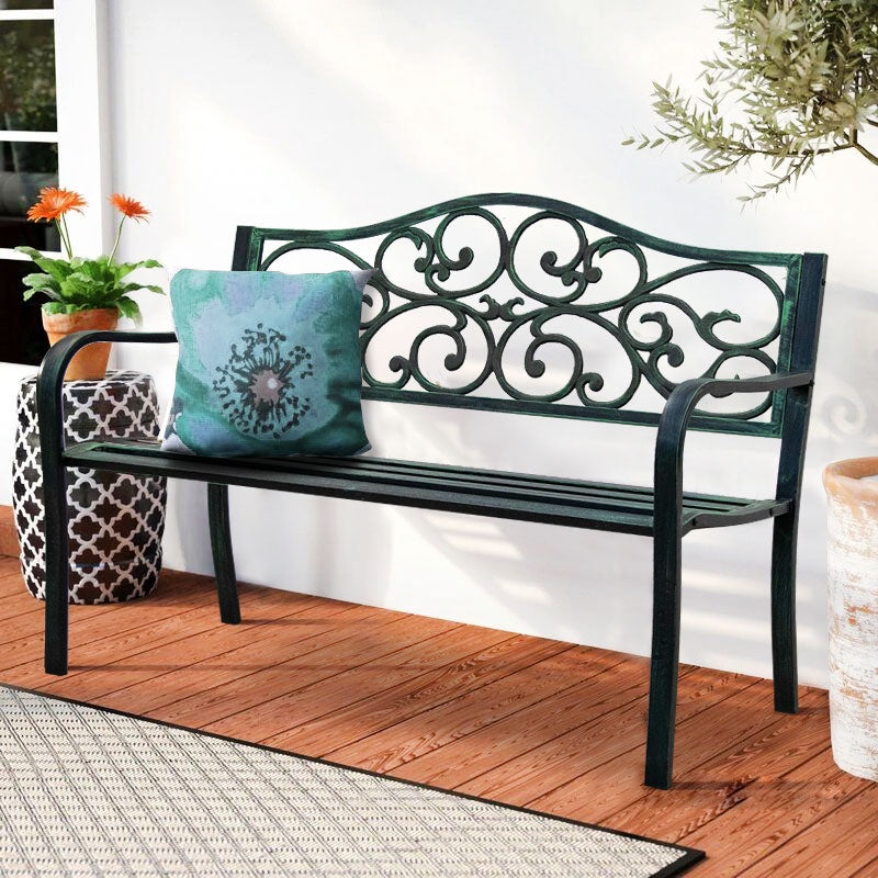 เก้าอี้สนามเหล็กเคลือบสีกันสนิม รุ่น คอรัล CORAL