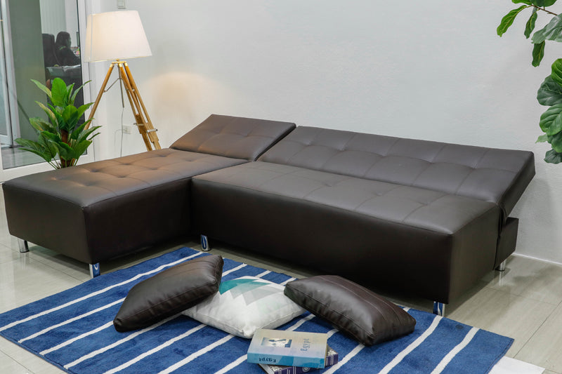 โซฟาปรับนอน โซฟาเบด หนัง pvc ปรับนอนได้ 3 ระดับ สูงสุด 180 องศา รุ่น ดิสนีย์