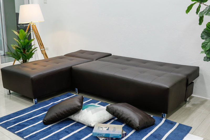 โซฟาปรับนอน โซฟาเบด หนัง pvc ปรับนอนได้ 3 ระดับ สูงสุด 180 องศา รุ่น ดิสนีย์