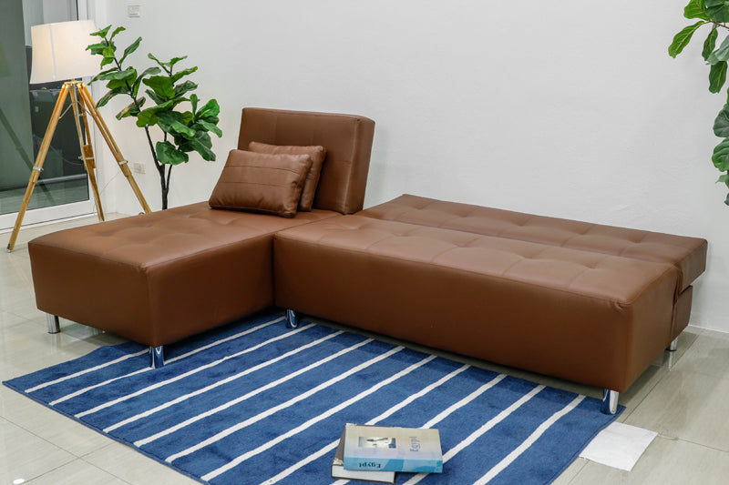 โซฟาปรับนอน โซฟาเบด หนัง pvc ปรับนอนได้ 3 ระดับ สูงสุด 180 องศา รุ่น ดิสนีย์