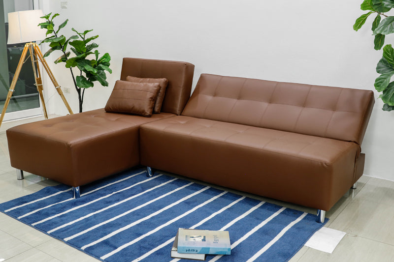 โซฟาปรับนอน โซฟาเบด หนัง pvc ปรับนอนได้ 3 ระดับ สูงสุด 180 องศา รุ่น ดิสนีย์